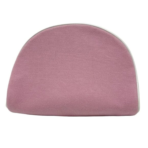 Dior Beauty - Pink White Cotton Canvas Leather Pouch - Picture 2 of 6